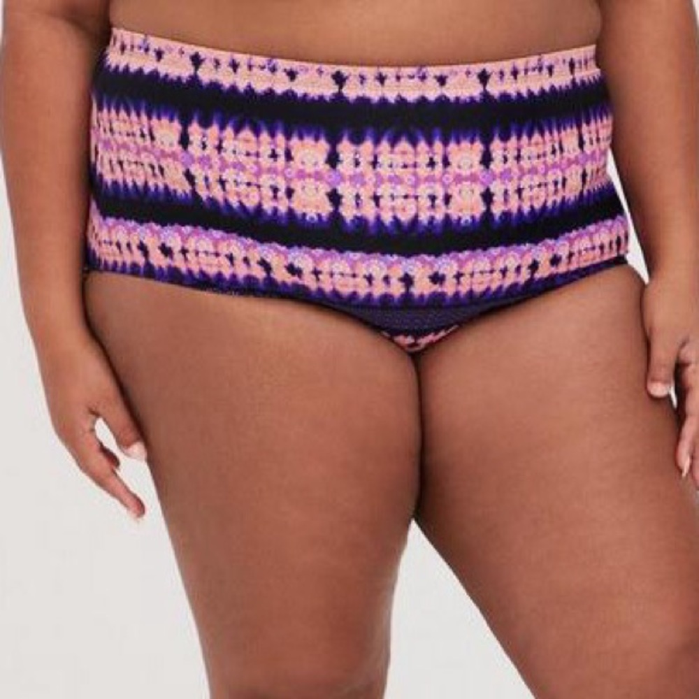 NWOT! TORRID high waisted bikini swim bottoms, 3X.
